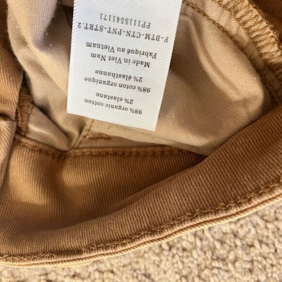 Everlane The Straight Leg Crop Pant Cocoa Brown size 4 regular - Picture 4 of 5